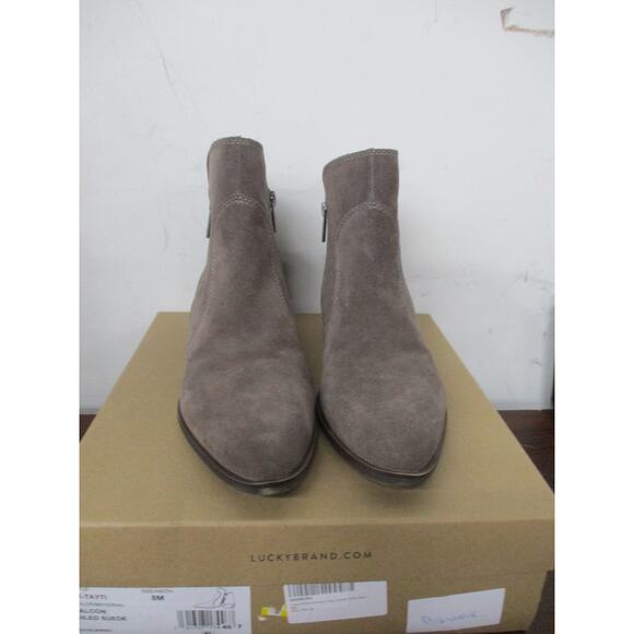 Used Lucky Women's Tayti Western Ankle Booties - Size 8M - Picture 2 of 9